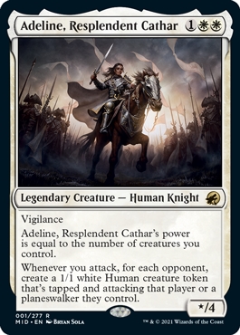 Adeline, Resplendent Cathar Innistrad- Midnight Hunt